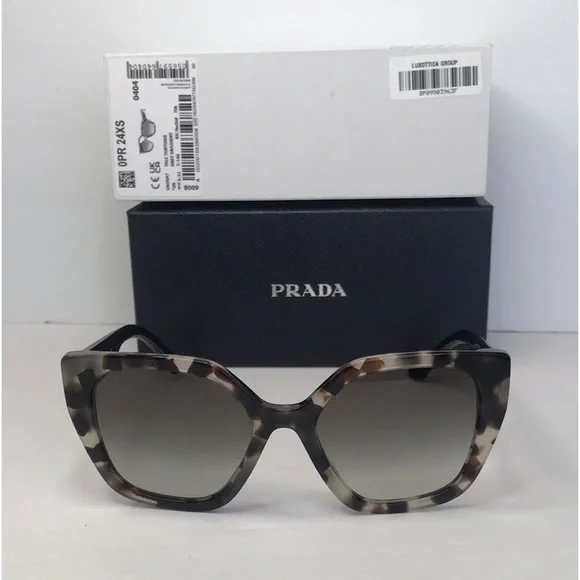 Authentic New PRADA PR 24x Sunglasses SPR 24X Havana